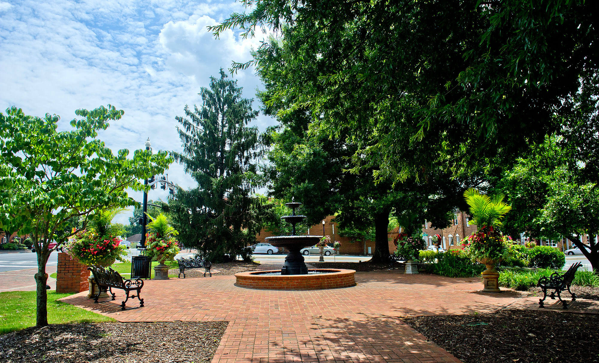 Historic downtown Alpharetta