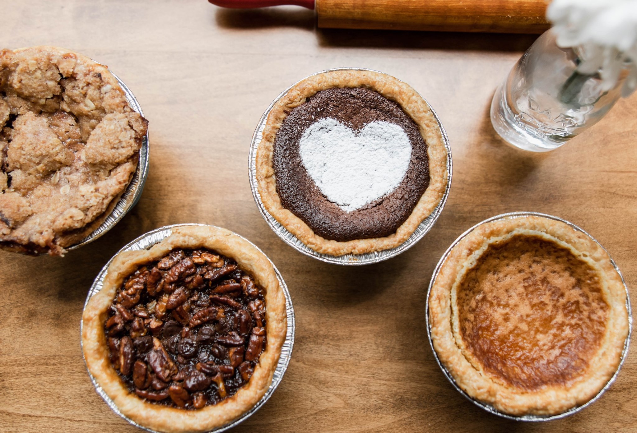 Mini pies at Crave Pie Studio in Duluth, Georgia