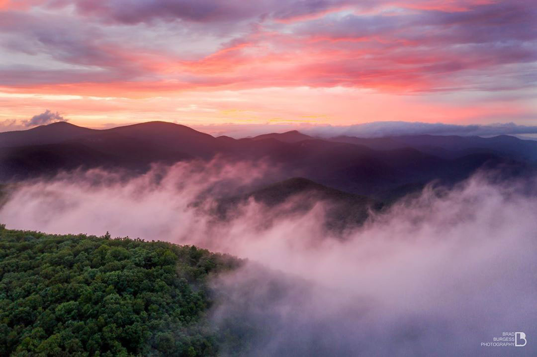 Woody Gap on the Appalachian Trail. Photo by @talkingexcitingly