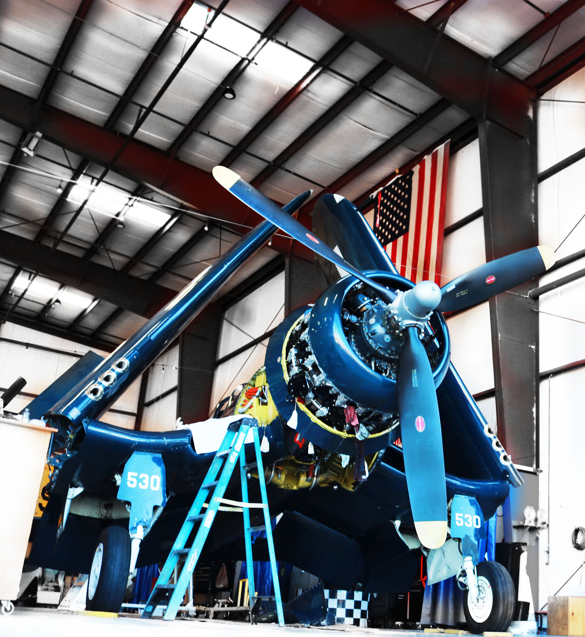 Plane at Commemorative Air Force Airbase in Peachtree City, Georgia