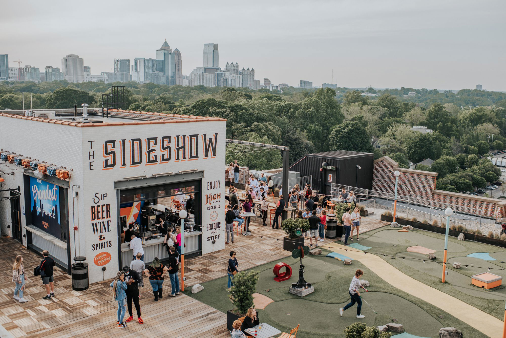 Skyline Park at Ponce City Market in Atlanta, Georgia