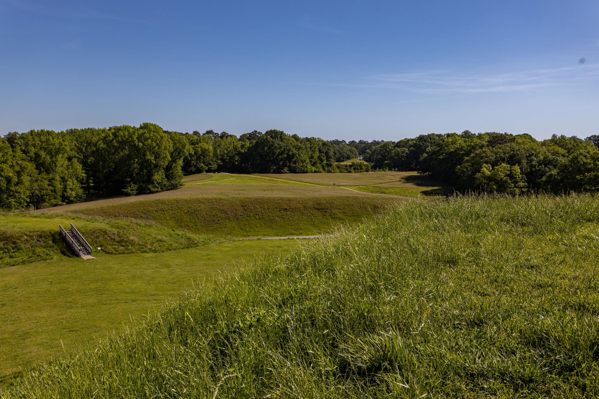 Ocmulgee Mounds National Historical Park in Macon, Georgia