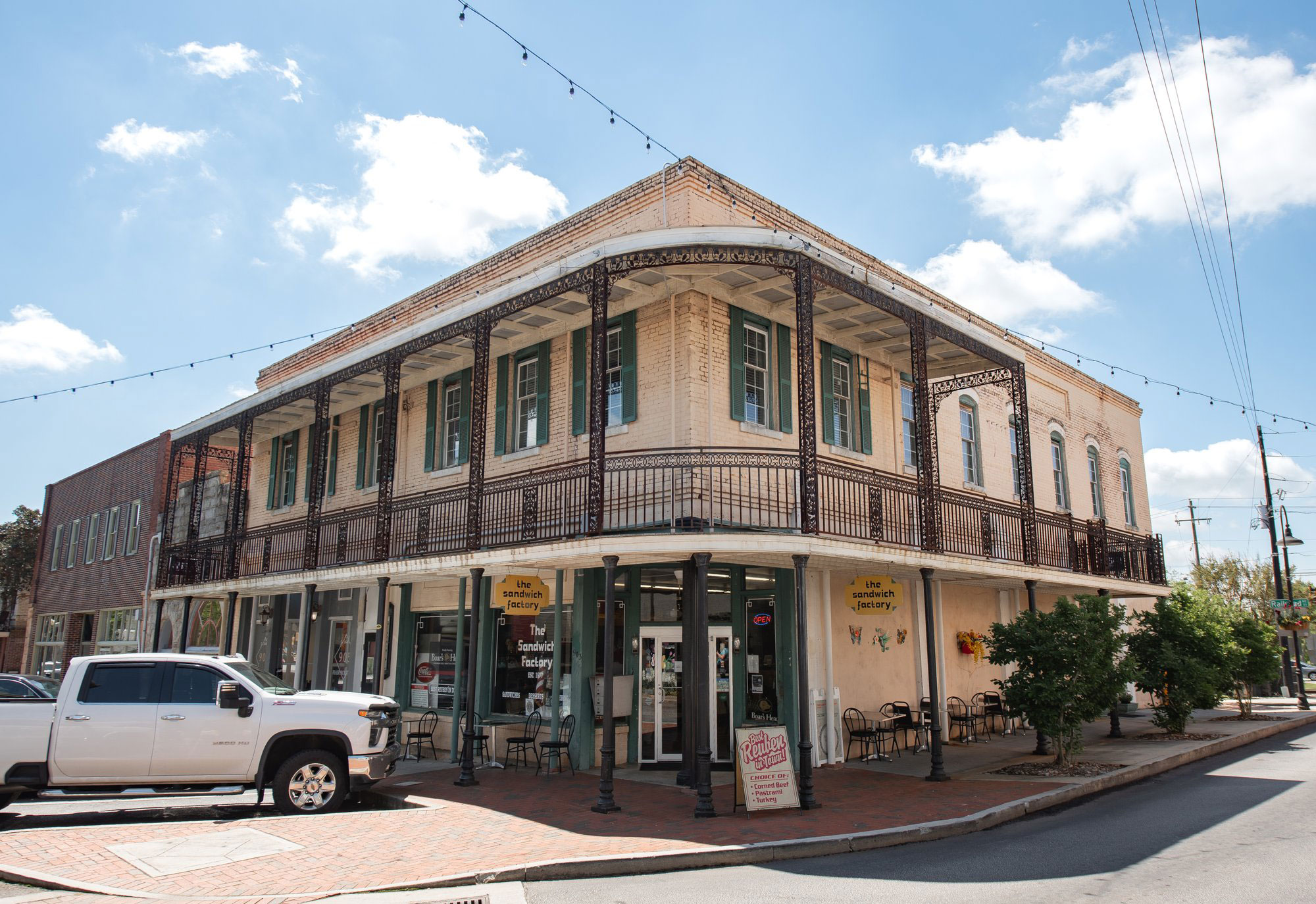 Exterior of The Sandwich Factory in Conyers, Georgia