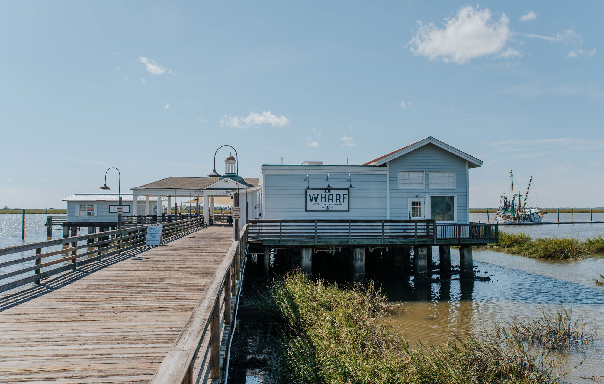 The Wharf on Jekyll Island, Georgia