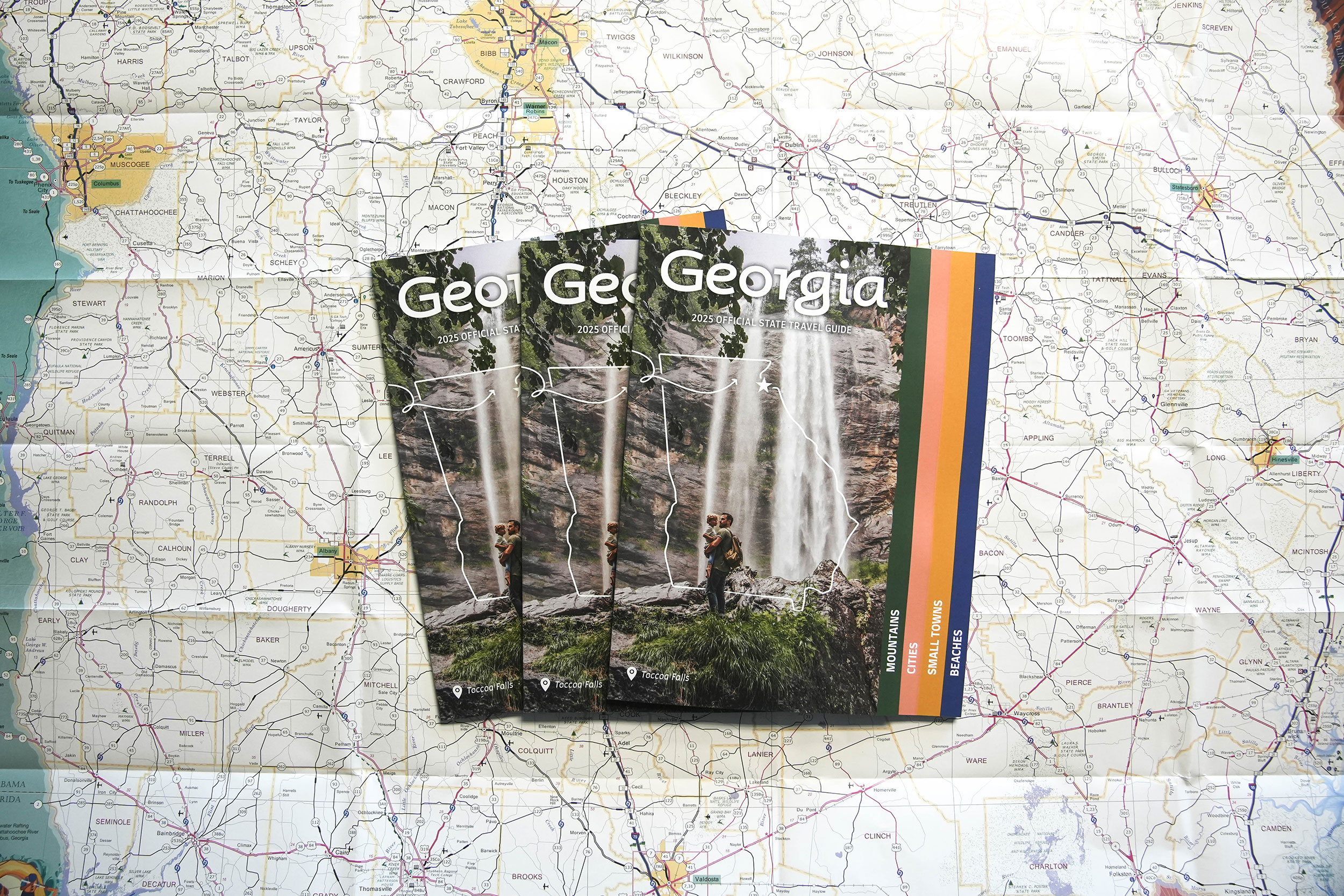 2025 Georgia Travel Guide covers