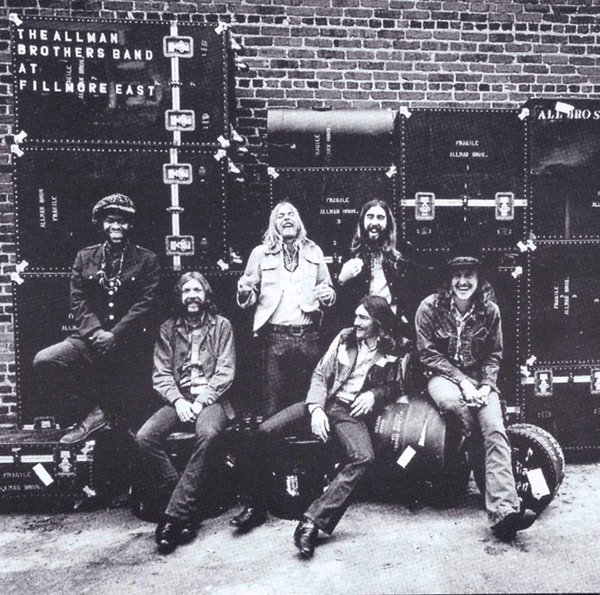 The Allman Brothers Band At Fillmore East album cover