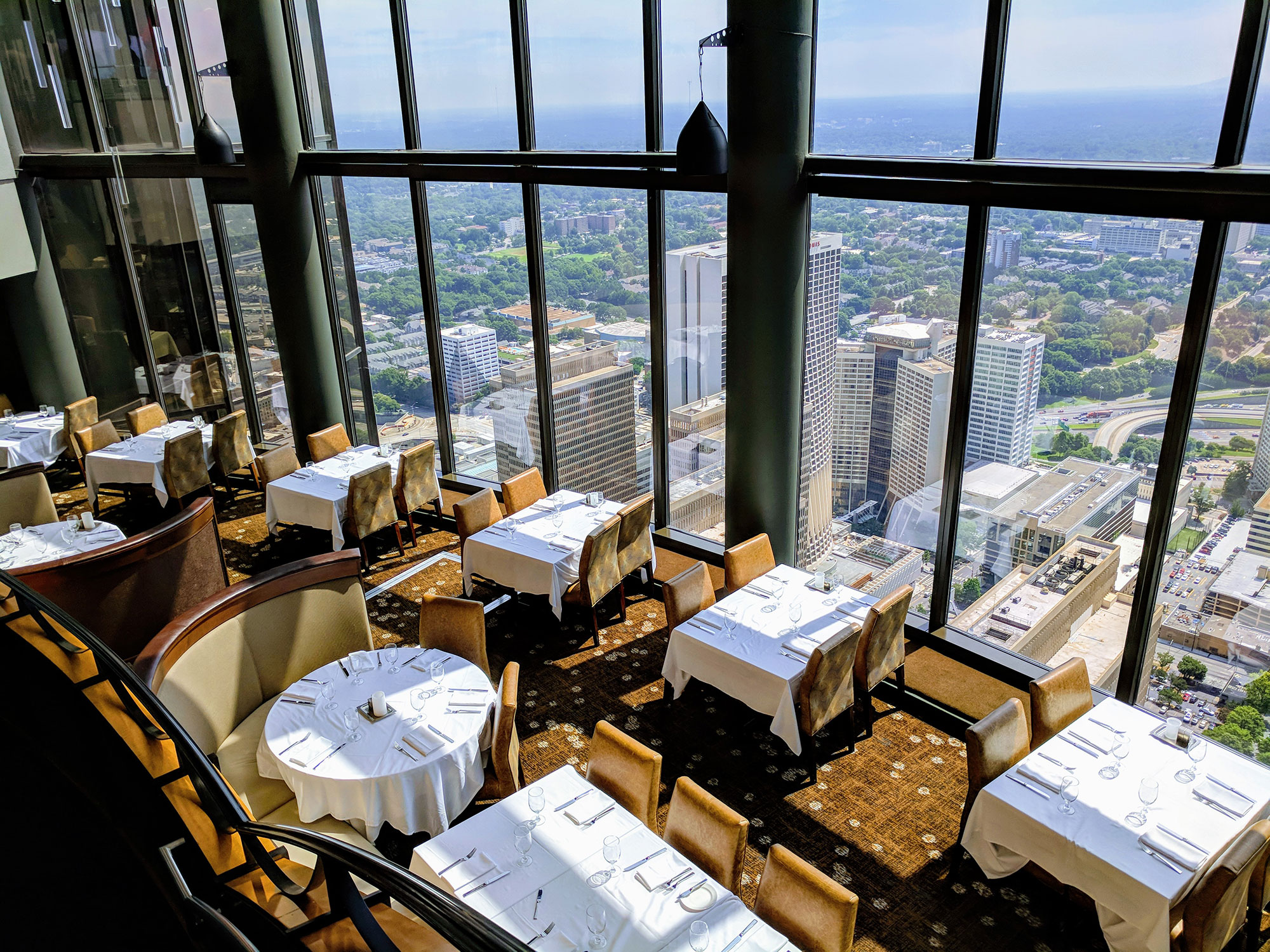 Sun Dial Restaurant, Bar & View in Atlanta. Photo courtesy ACVB | Silei Li