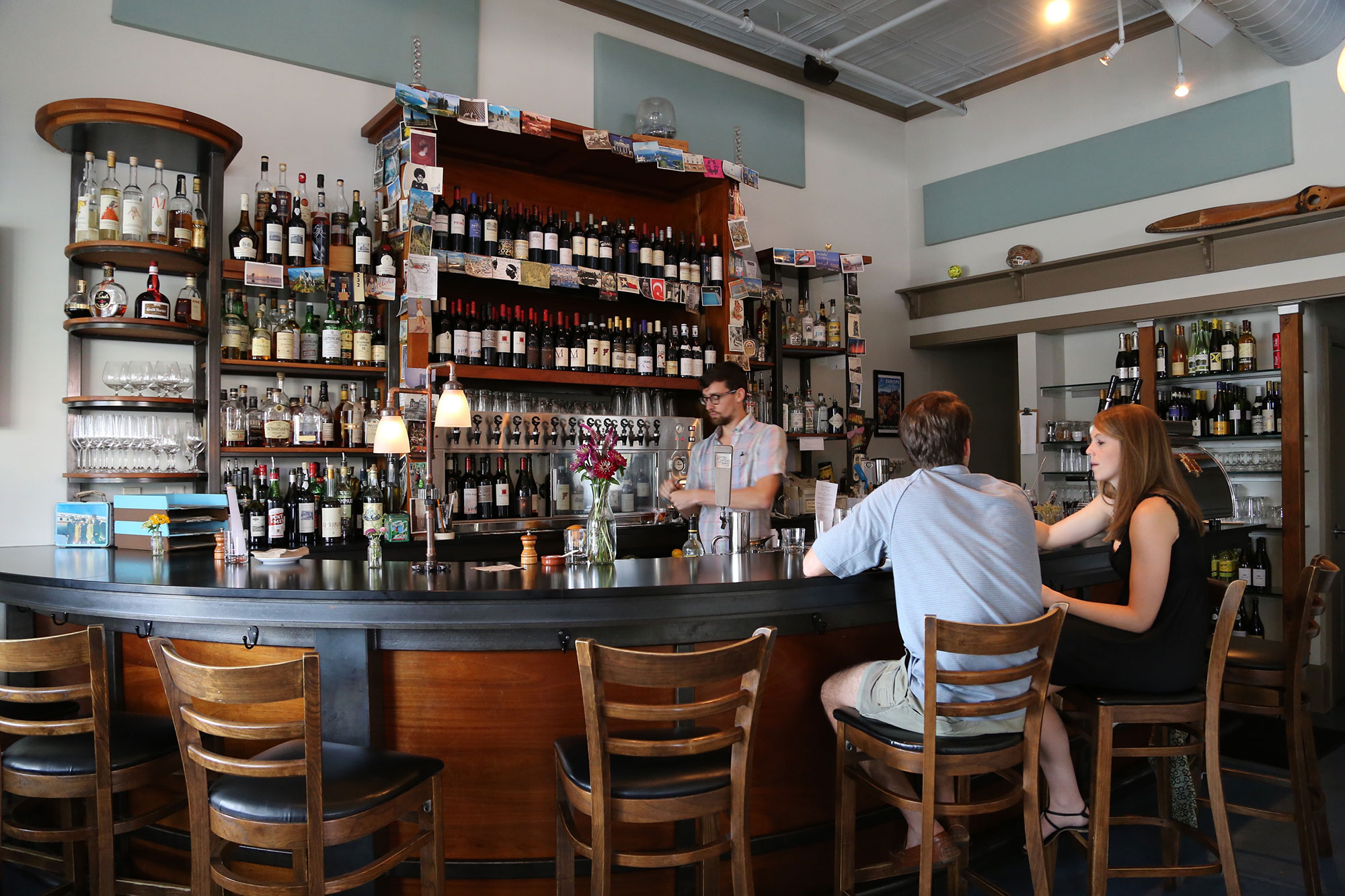 Bar at The National in Athens, Georgia