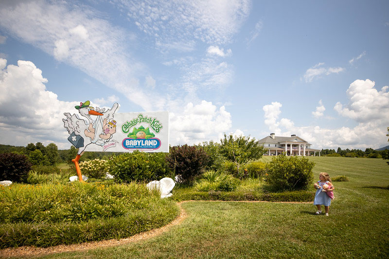 Child at Cabbage Patch Kids BabyLand General Hospital in Cleveland, Georgia