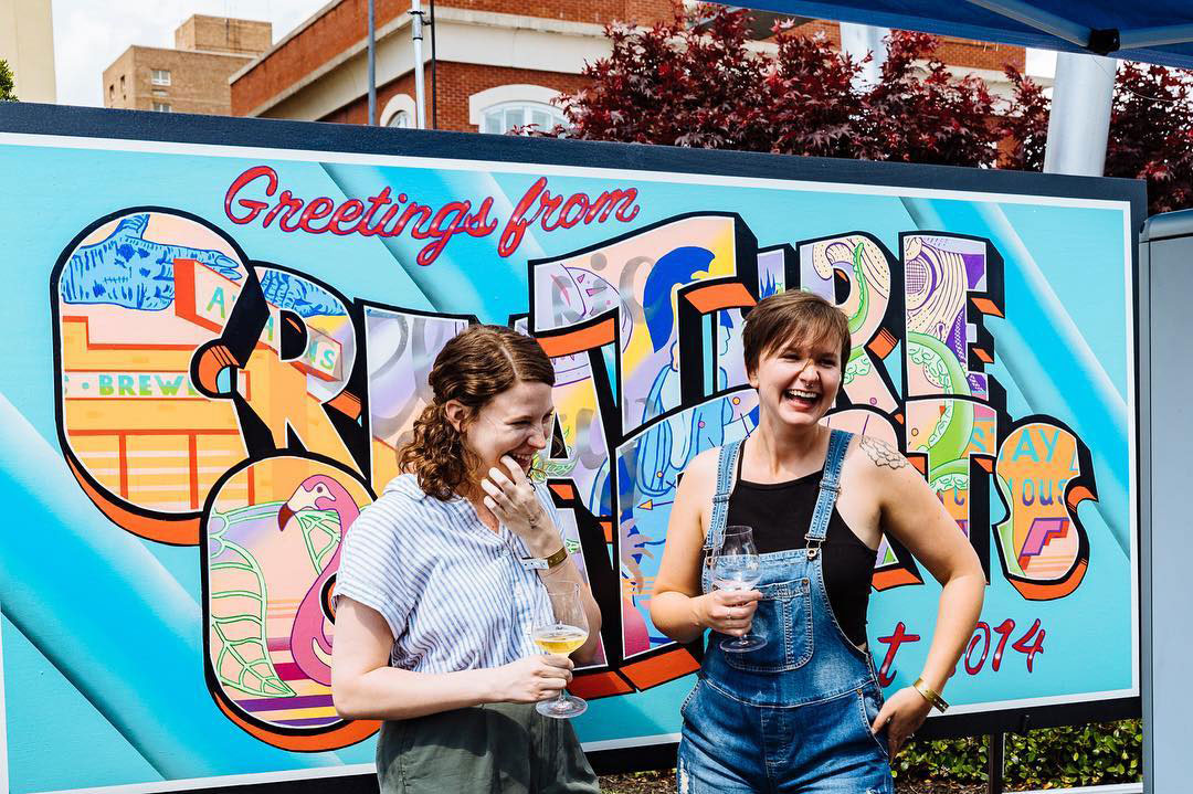 Creature Comforts Brewing in Athens, Georgia.