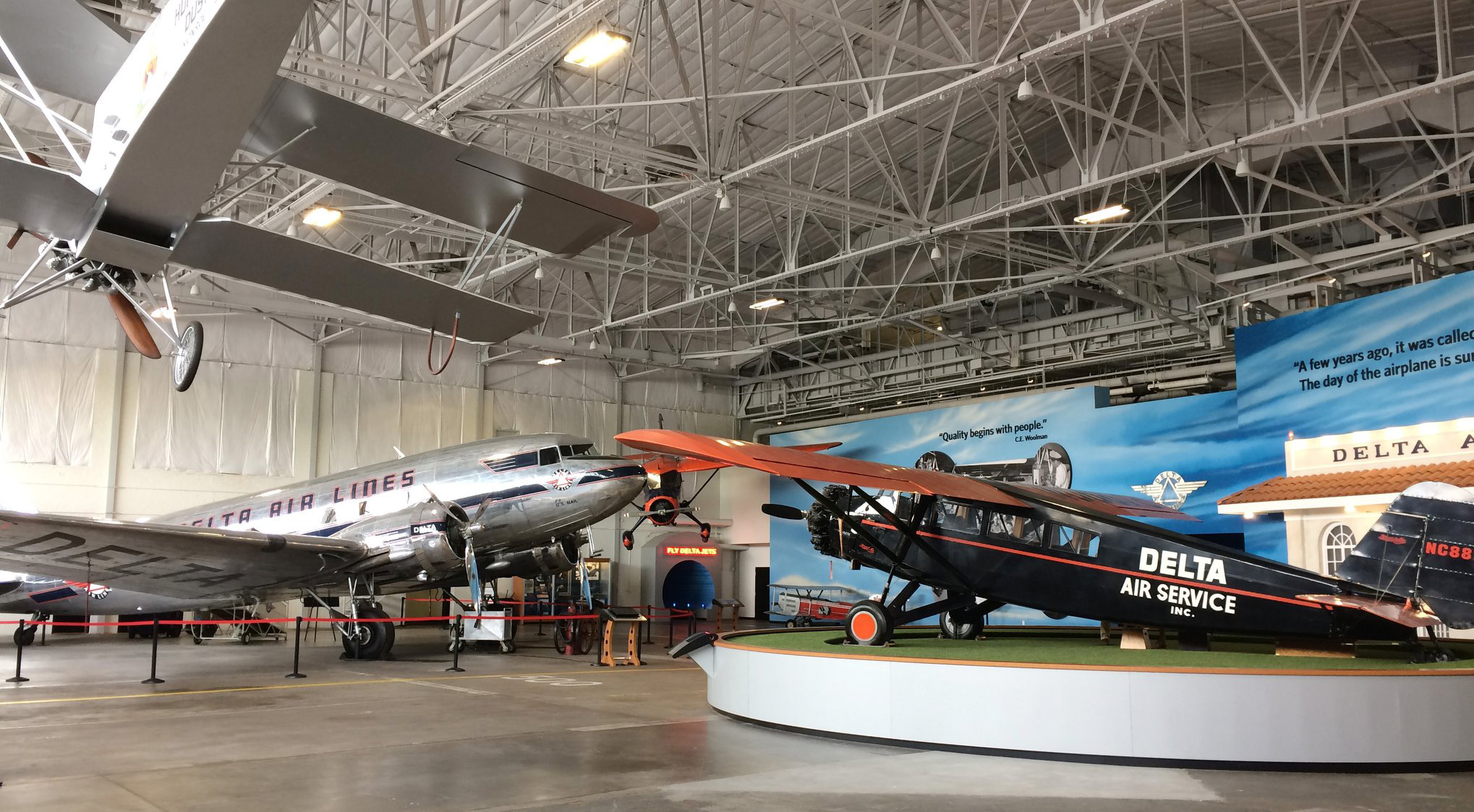 Delta Flight Museum in Atlanta, Georgia