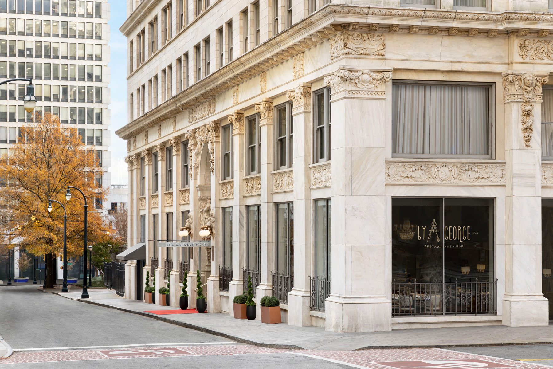 Exterior of The Candler Hotel in Atlanta, Georgia