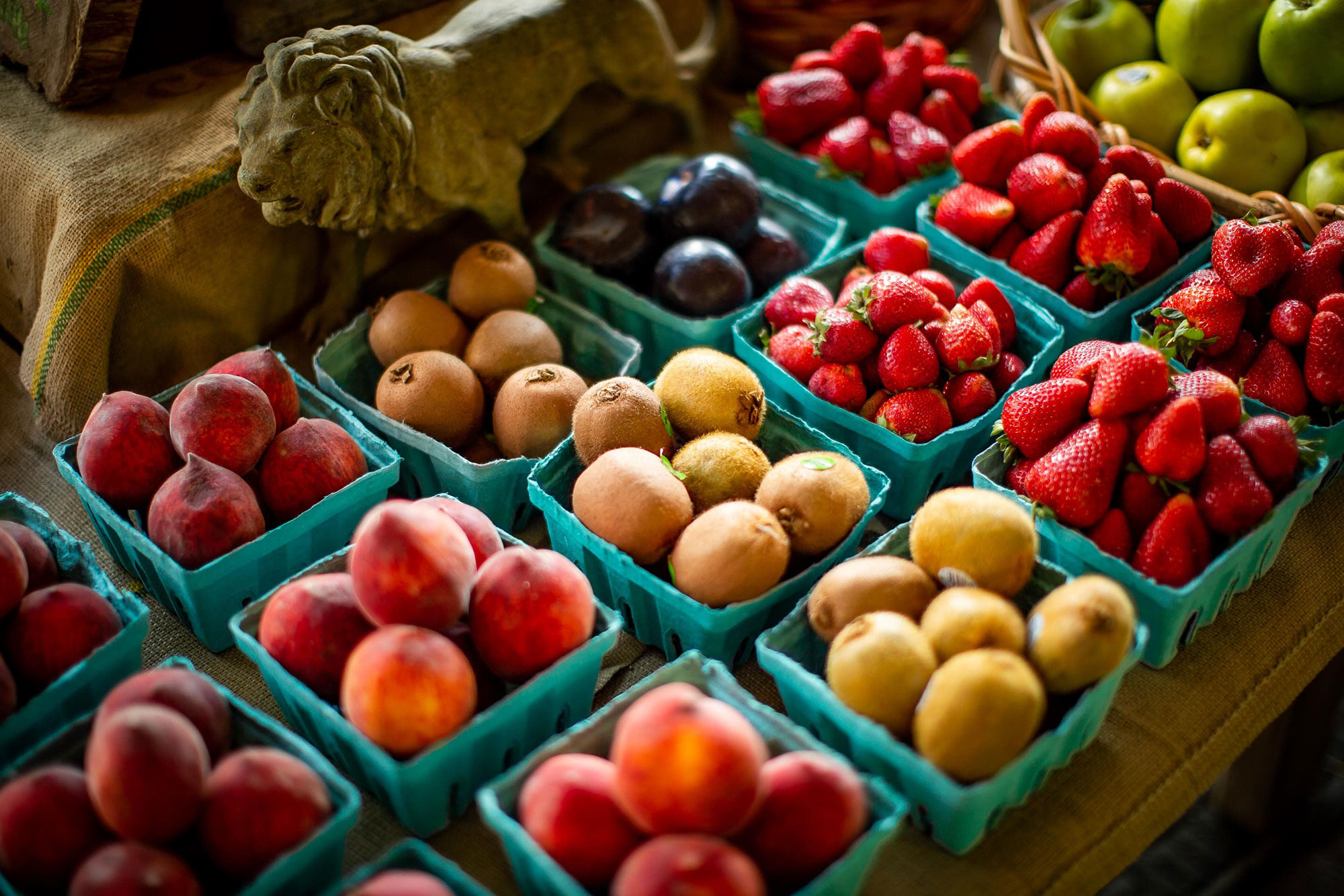 Fruit at Ripe Thing Market in Greensboro, Georgia