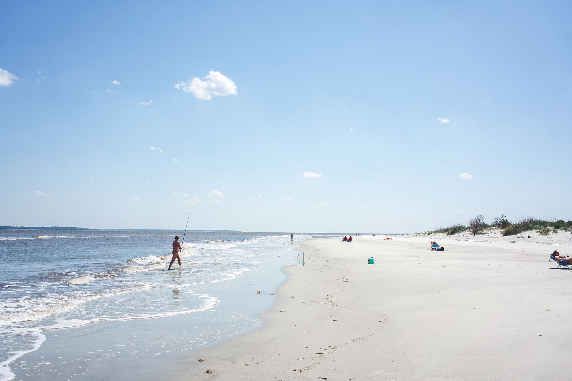 Glory Beach on Jekyll Island, Georgia