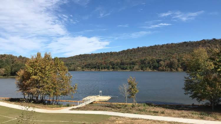 Lake at Haig Mill Lake Park in Dalton, Georgia