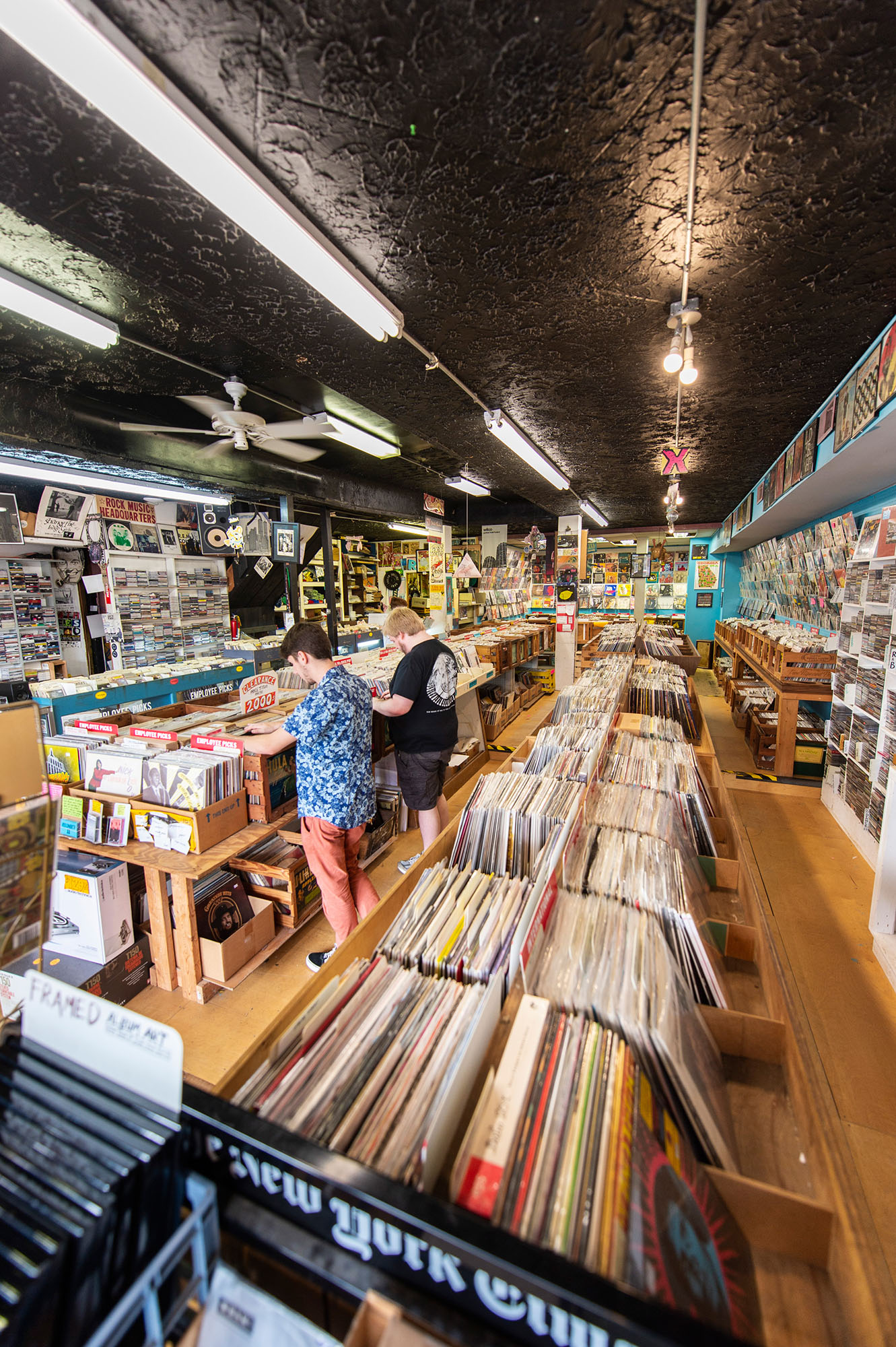 Inside Wuxtry Records in Athens, Georgia