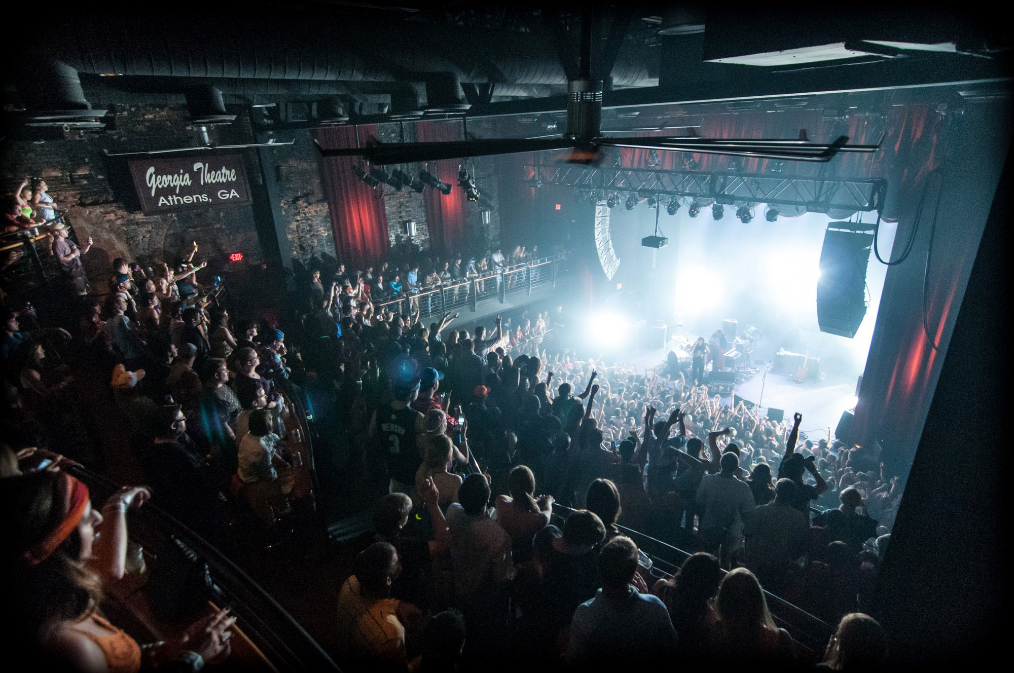 Concert at Georgia Theatre in Athens, Georgia