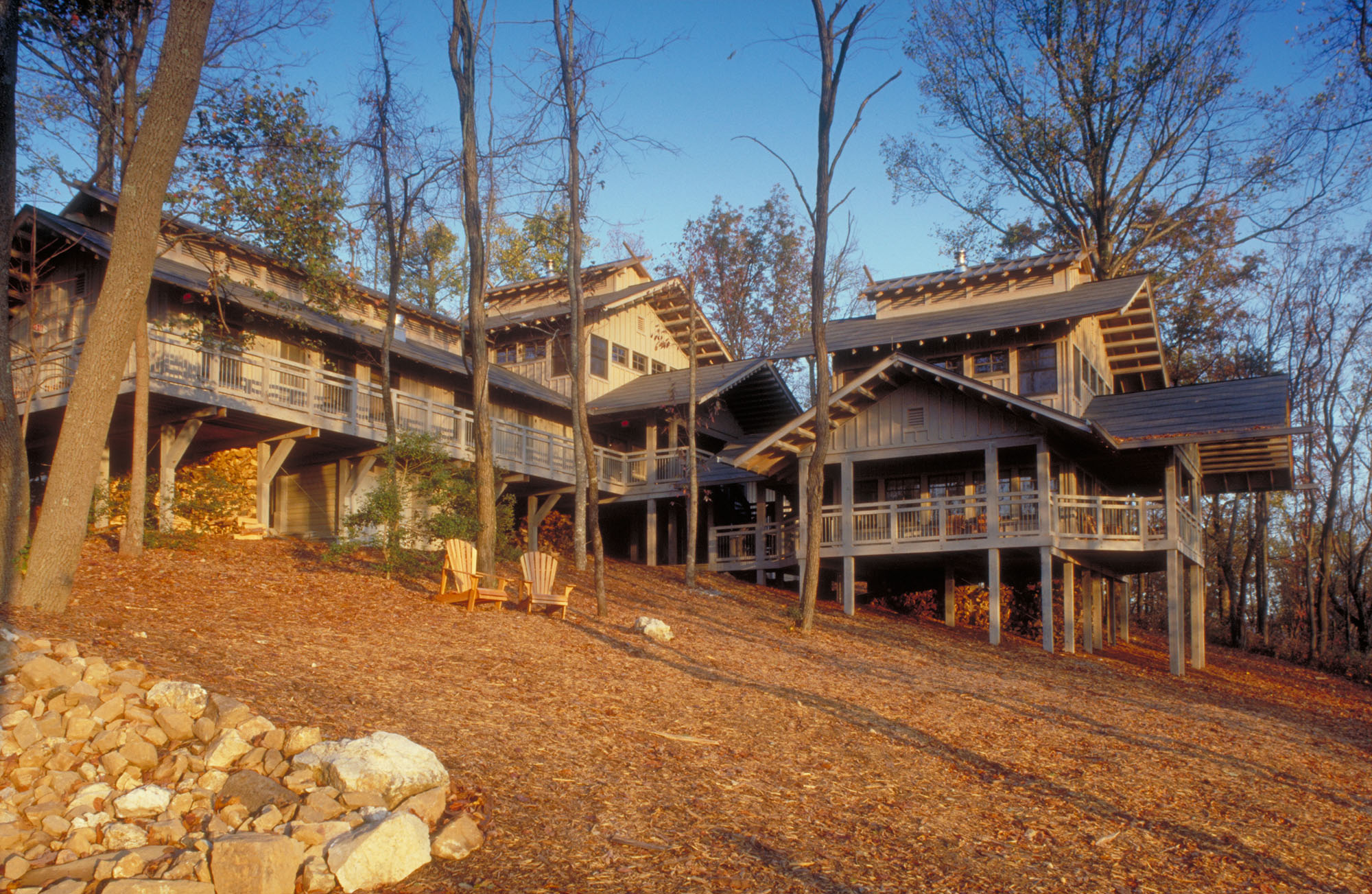 The Hike Inn at Amicalola Falls in Dawsonville, Georgia