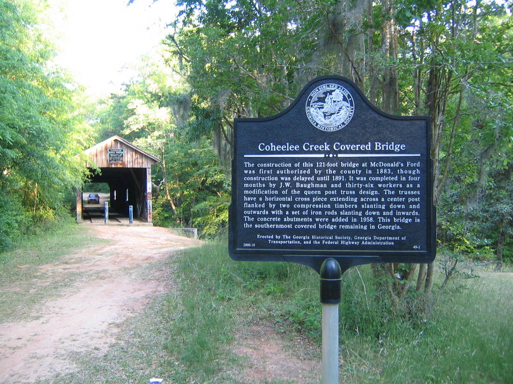 Coheelee Creek Covered Bridge