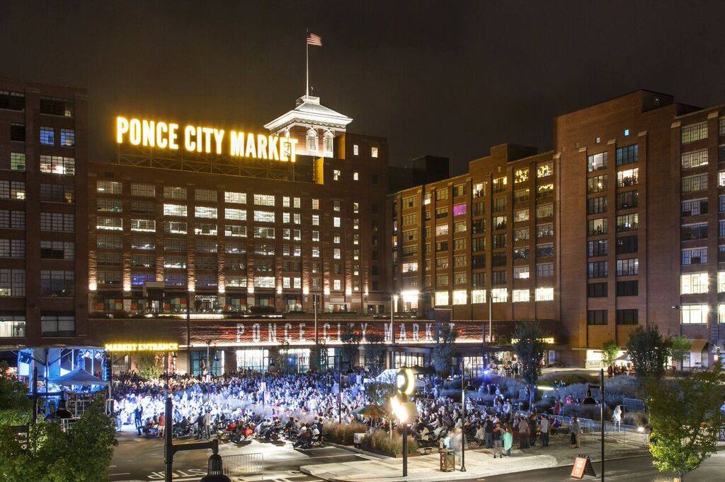 Ponce City Market in Atlanta. Photo: Party on Ponce 2015, Facebook.