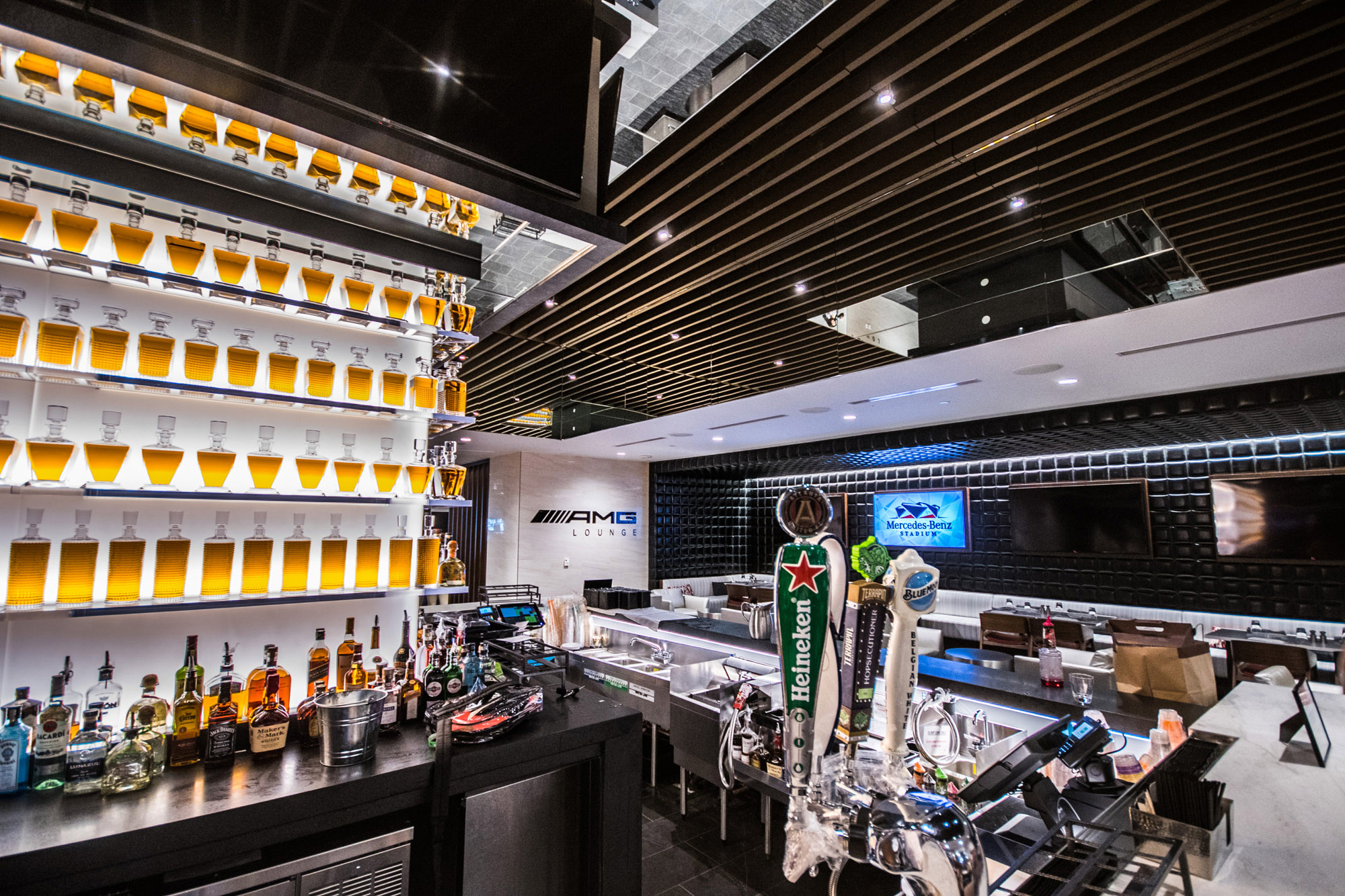 AMG Lounge at Mercedes-Benz Stadium in Atlanta