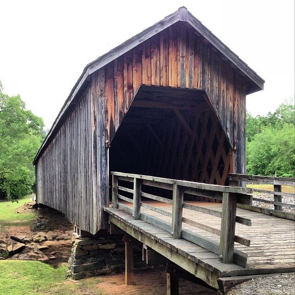 Auchumpkee Creek Bridge. Photo by @reneelangston via Instagram.
