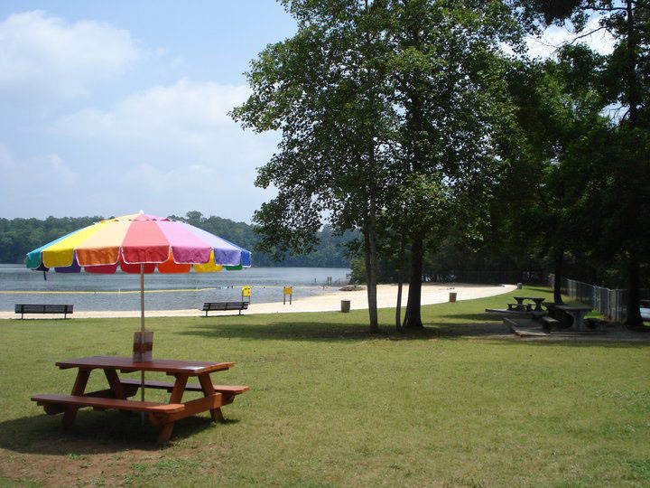 Beach at Hard Labor Creek State Park