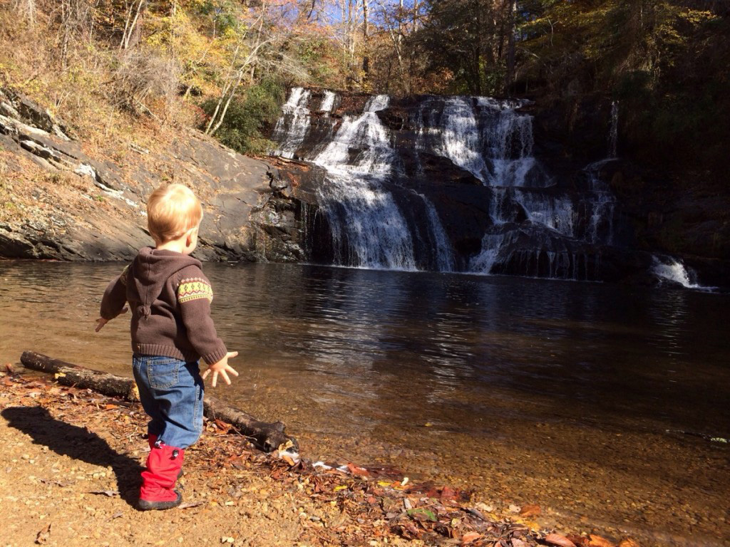 Cane Creek Falls in Dahlonega. Photo by Lesli Peterson