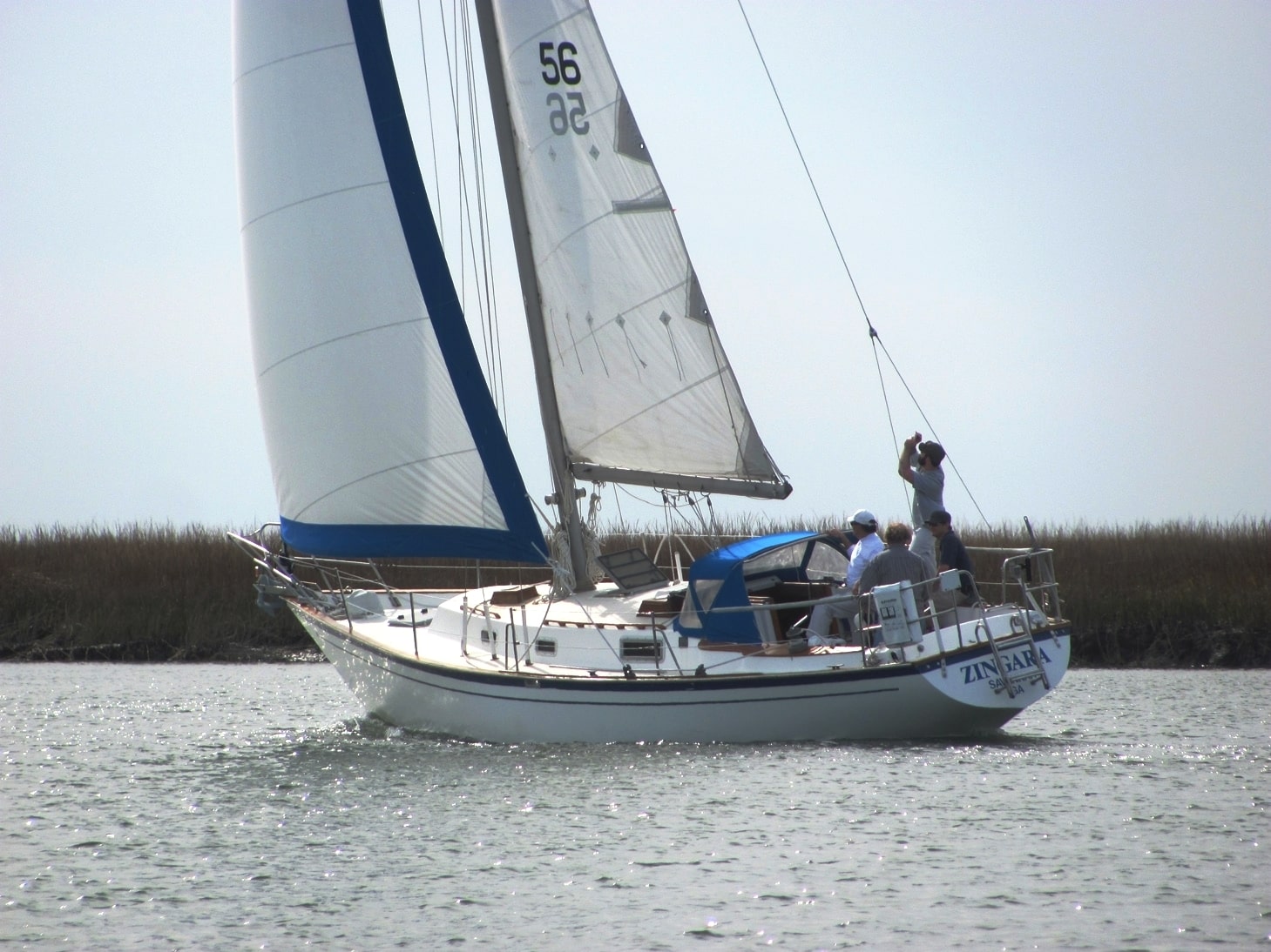 Go sailing like an Olympian on the Zingara in Wassaw Sound