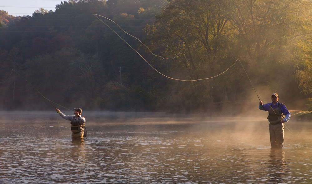 Learn the secrets of fly fishing during Trout Fest in Blue Ridge.