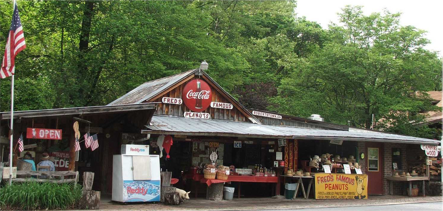 Fred's Famous Peanuts in Helen, Georgia
