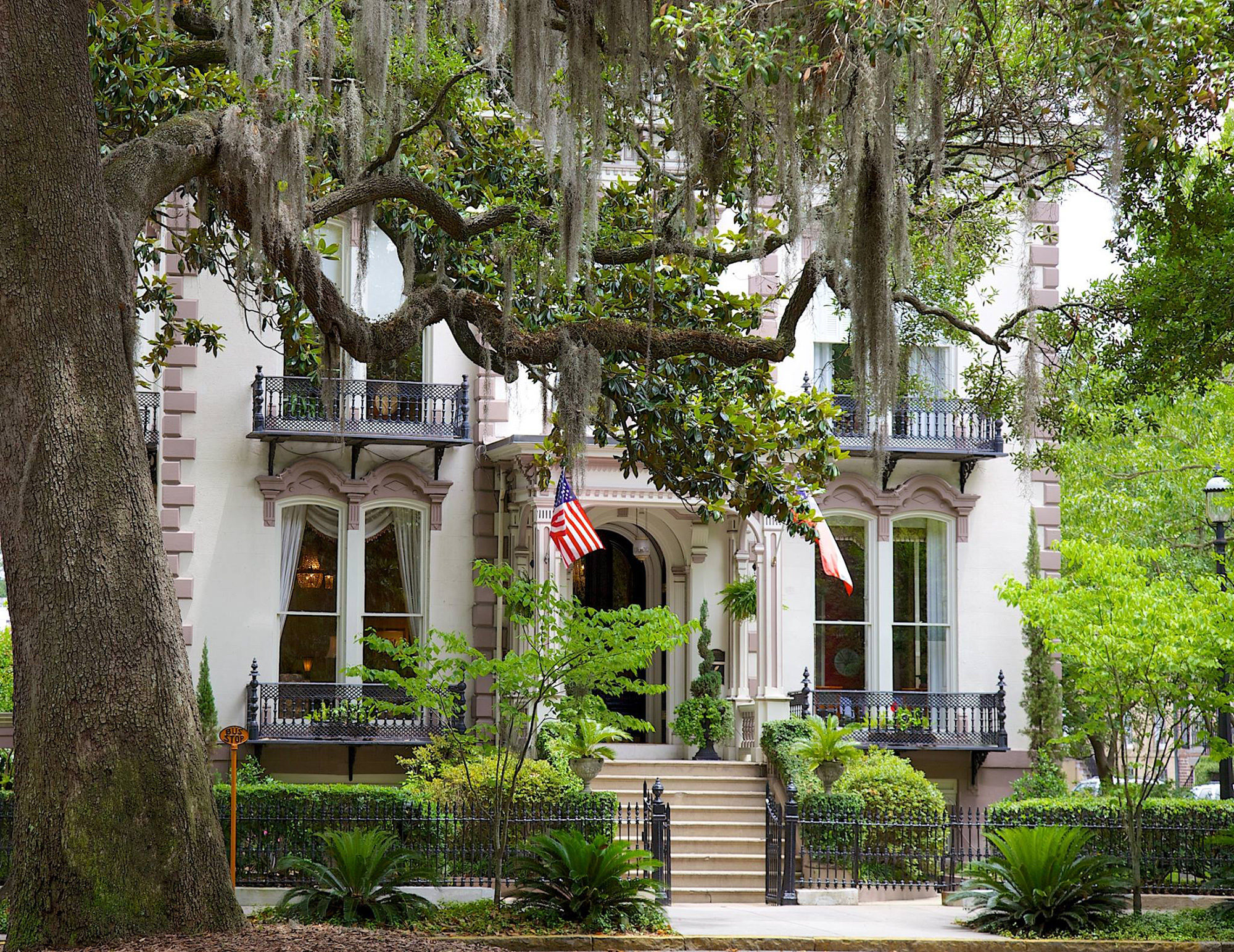 The Hamilton-Turner Inn in Savannah, Georgia