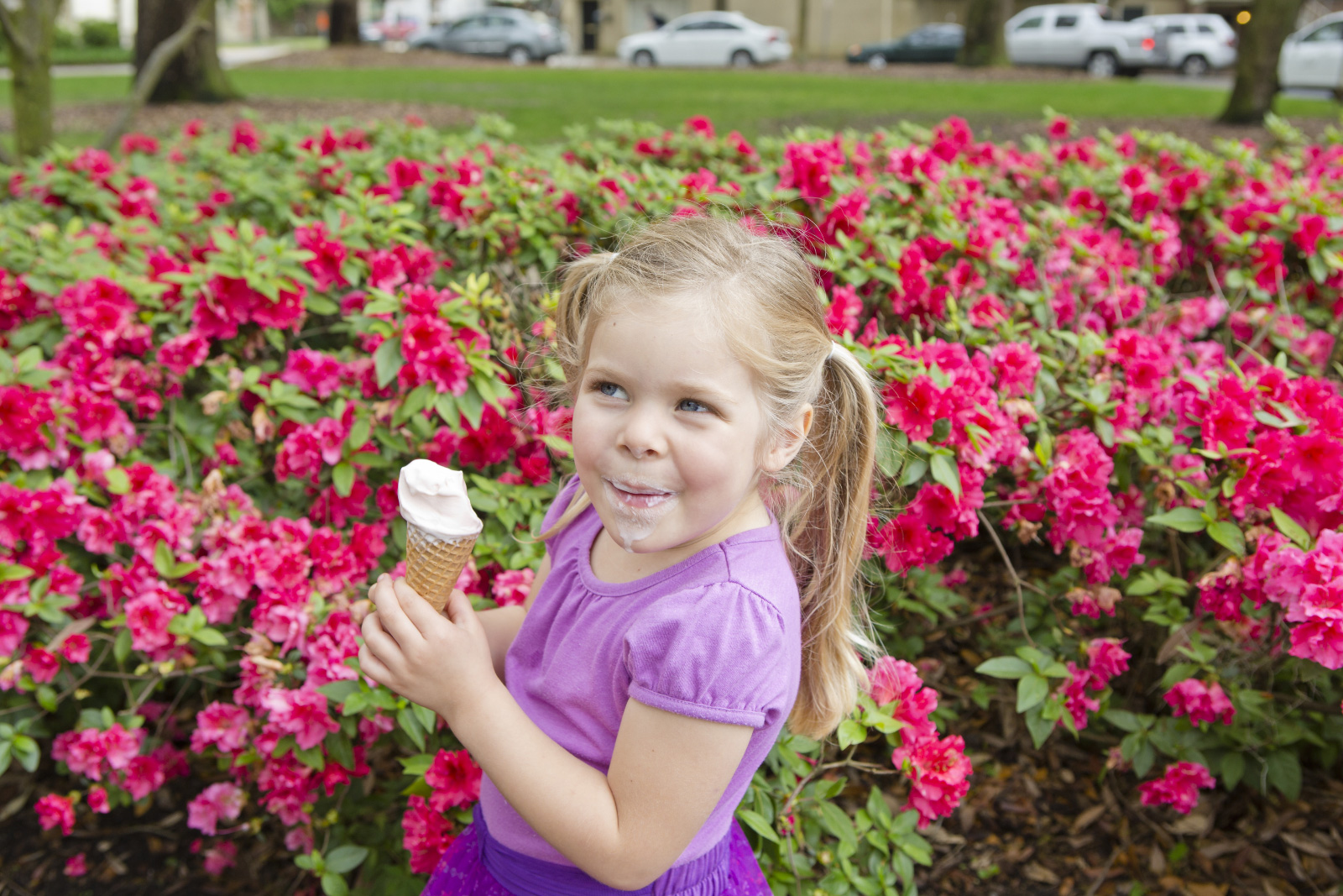 Leopold's Ice Cream at Forsyth Park in Savannah