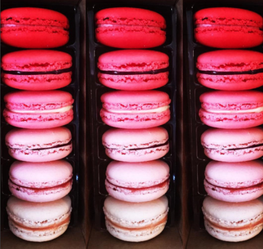 Macarons from Saint Germain at Ponce City Market in Atlanta