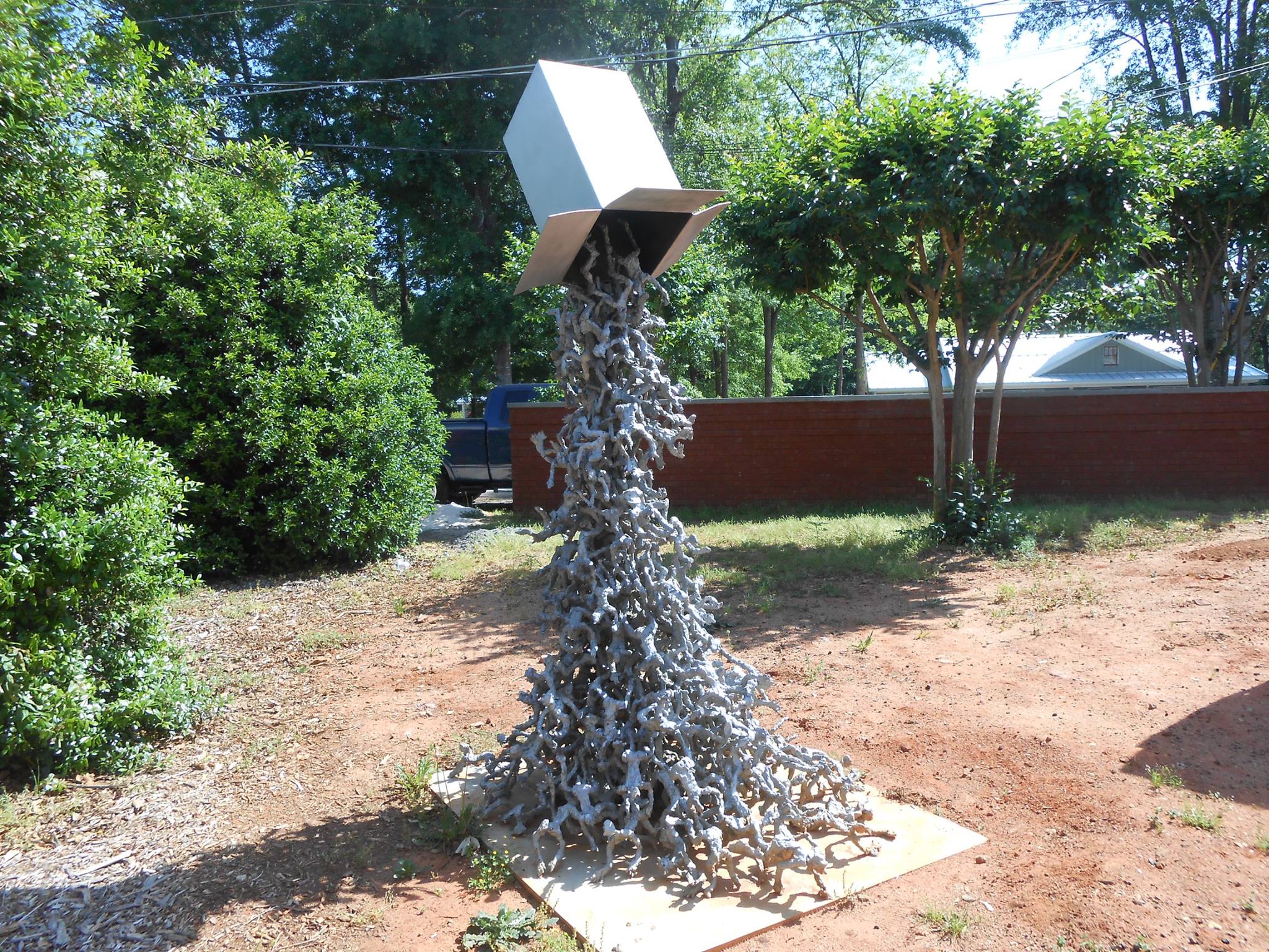 Oconee Cultural Arts Foundation Sculpture Garden in Watkinsville, Georgia