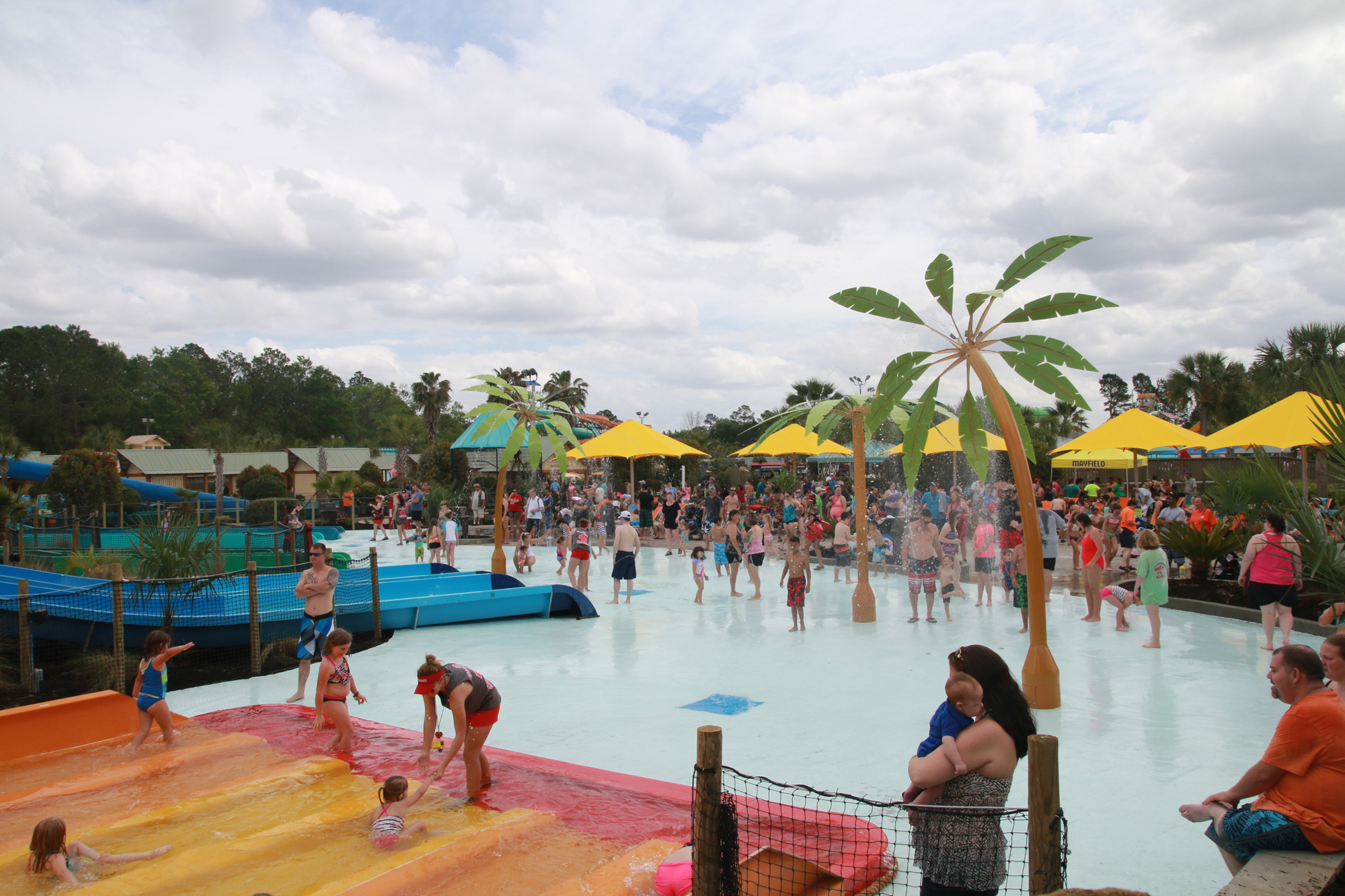 Ohana Bay at Splash Island at Wild Adventures in Valdosta, Georgia