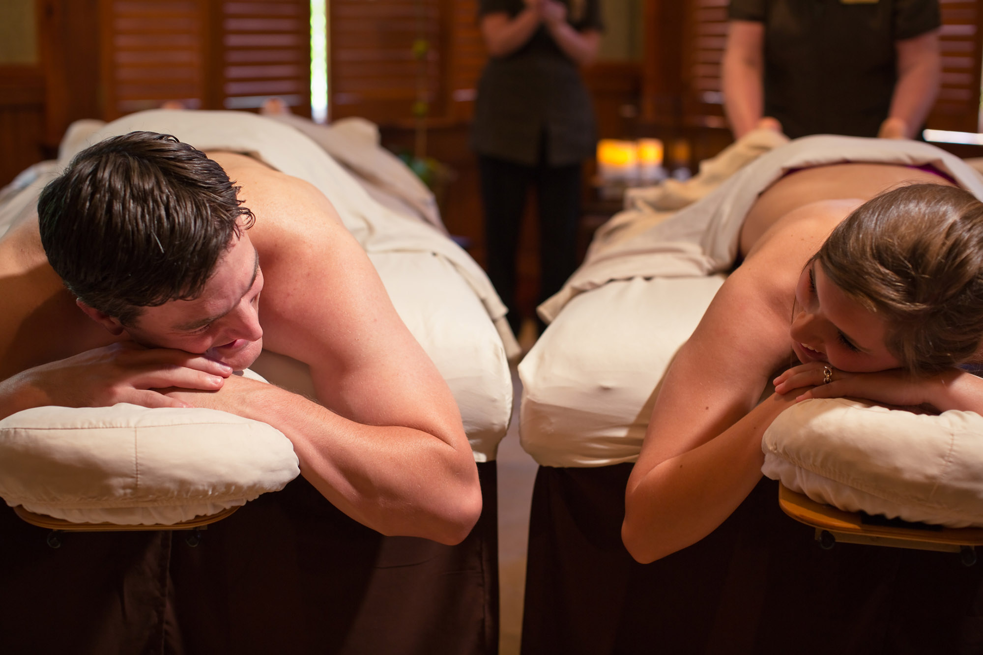 Relax with that special someone at the Ritz-Carlton Reynolds, Lake Oconee Spa
