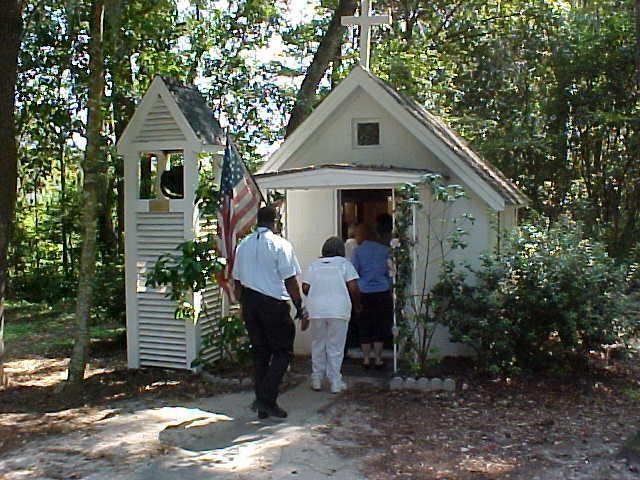 The smallest church in America welcomes all visitors!