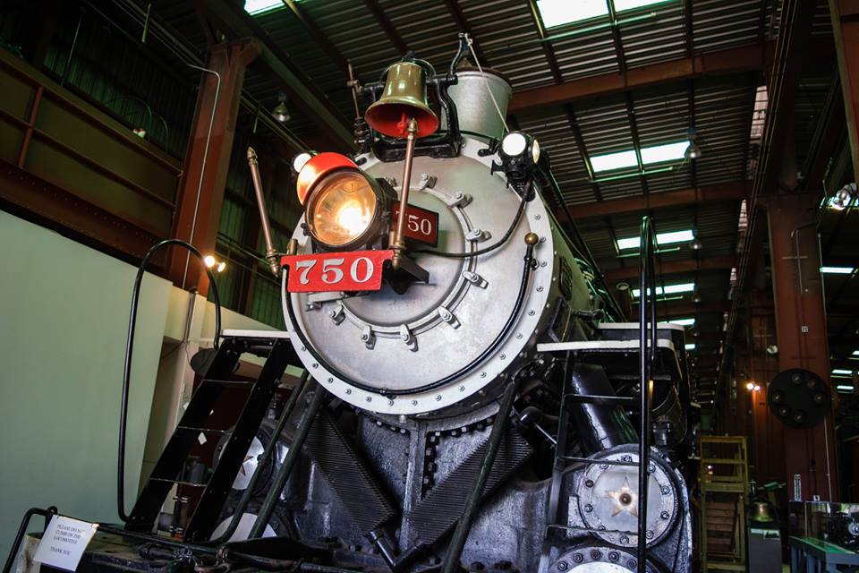 Antique train at the Southeastern Railway Museum in Duluth, Georgia