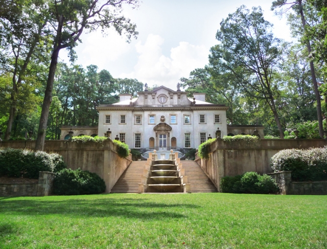 Audiences may recognize the Swan House, part of the Atlanta History Center, from the Hunger Games movies.