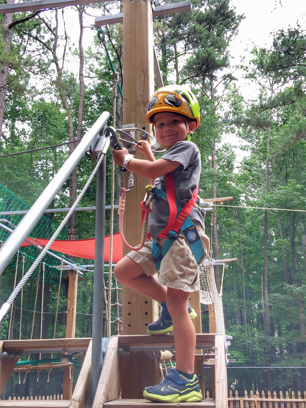 Treetop Quest Dunwoody. Photo by Lesli Peterson