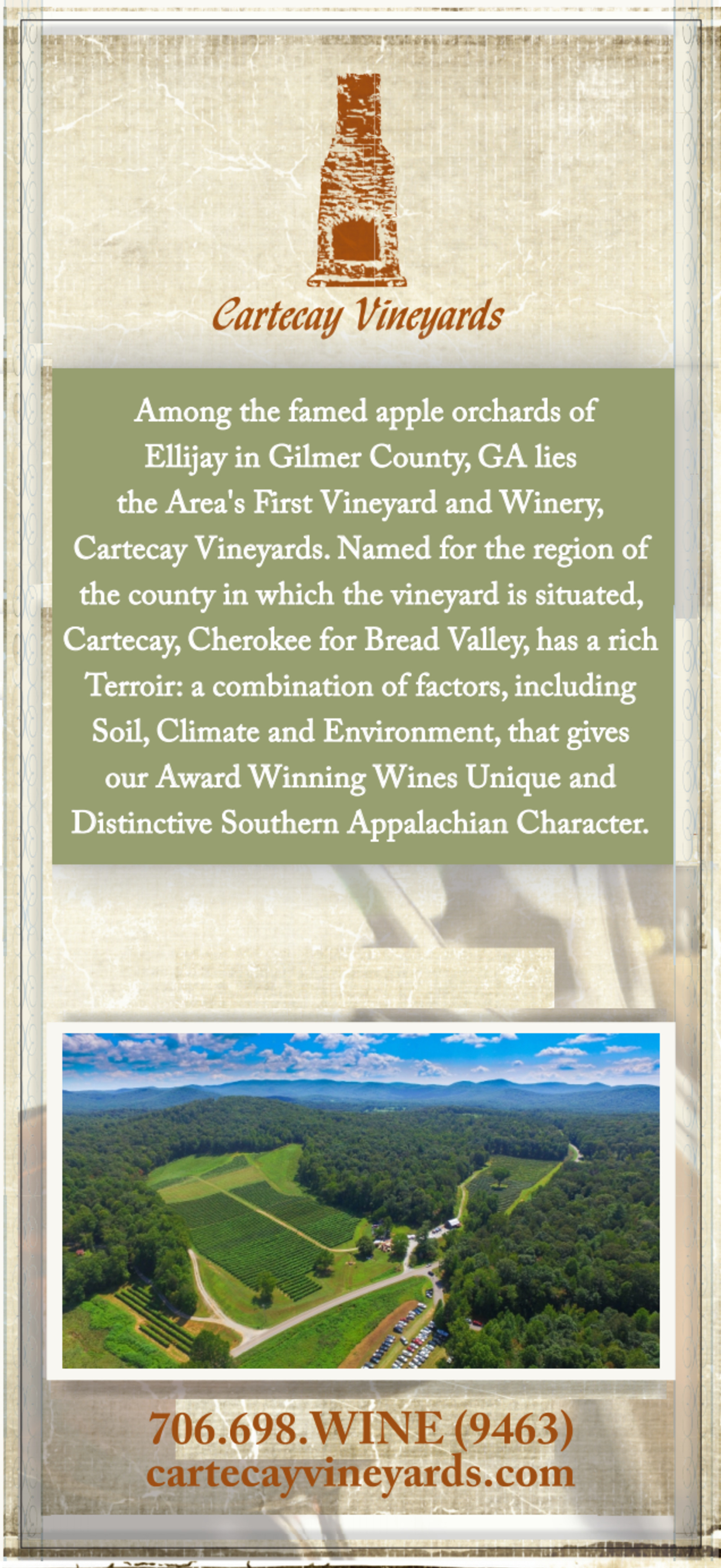 Cartecay Vineyards Brochure