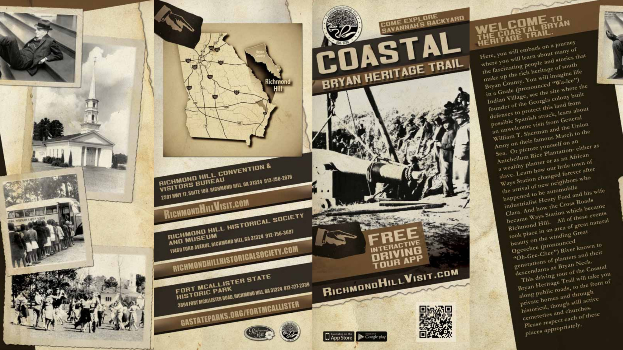 Coastal Bryan Heritage Trail Brochure