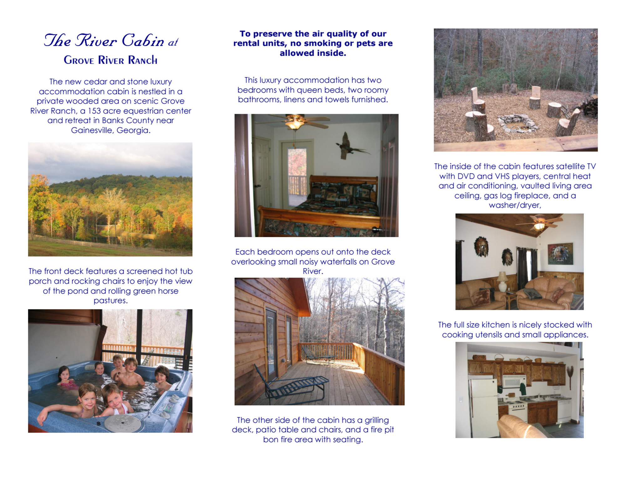 The River Cabin at Grove River Ranch