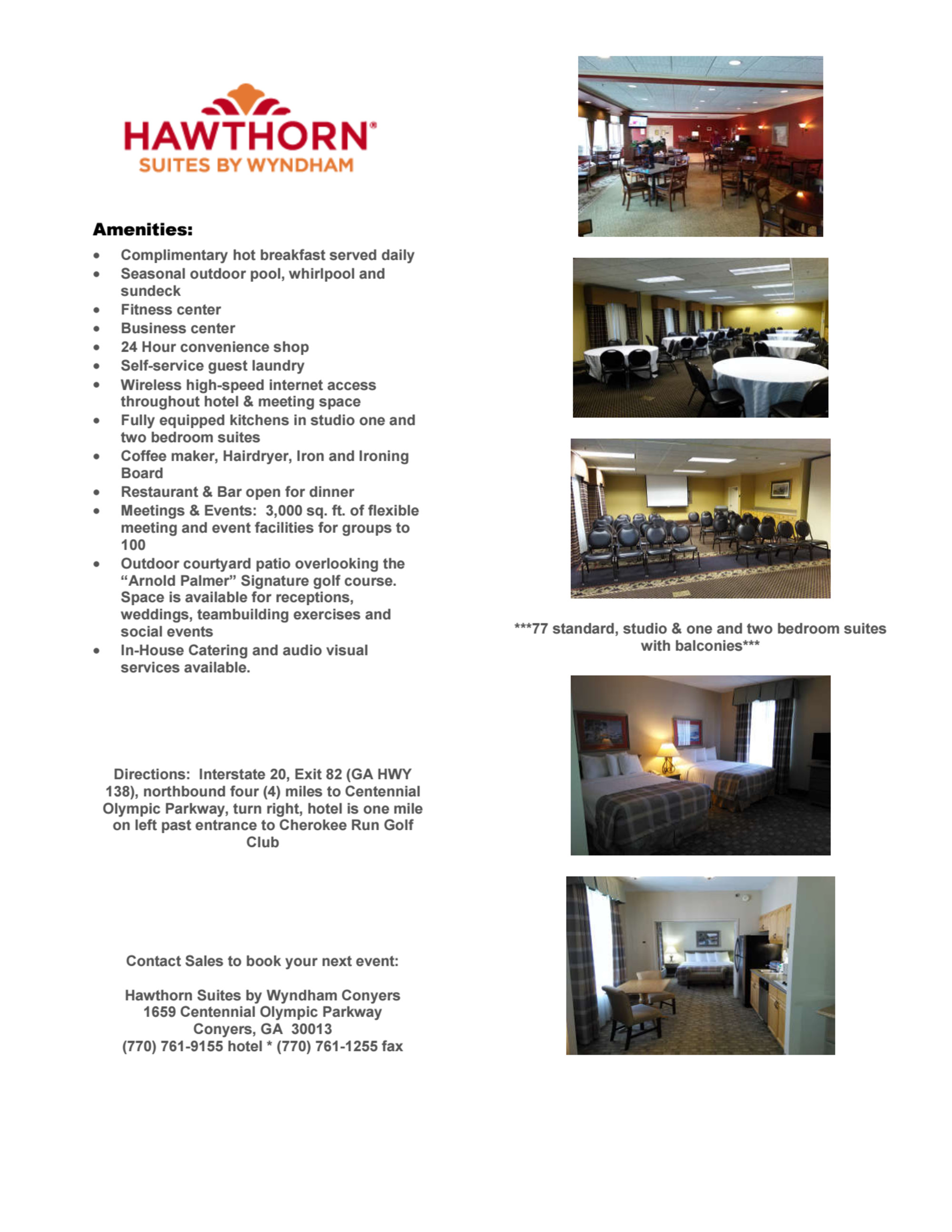 Hawthorn Suites by Wyndham Conyers