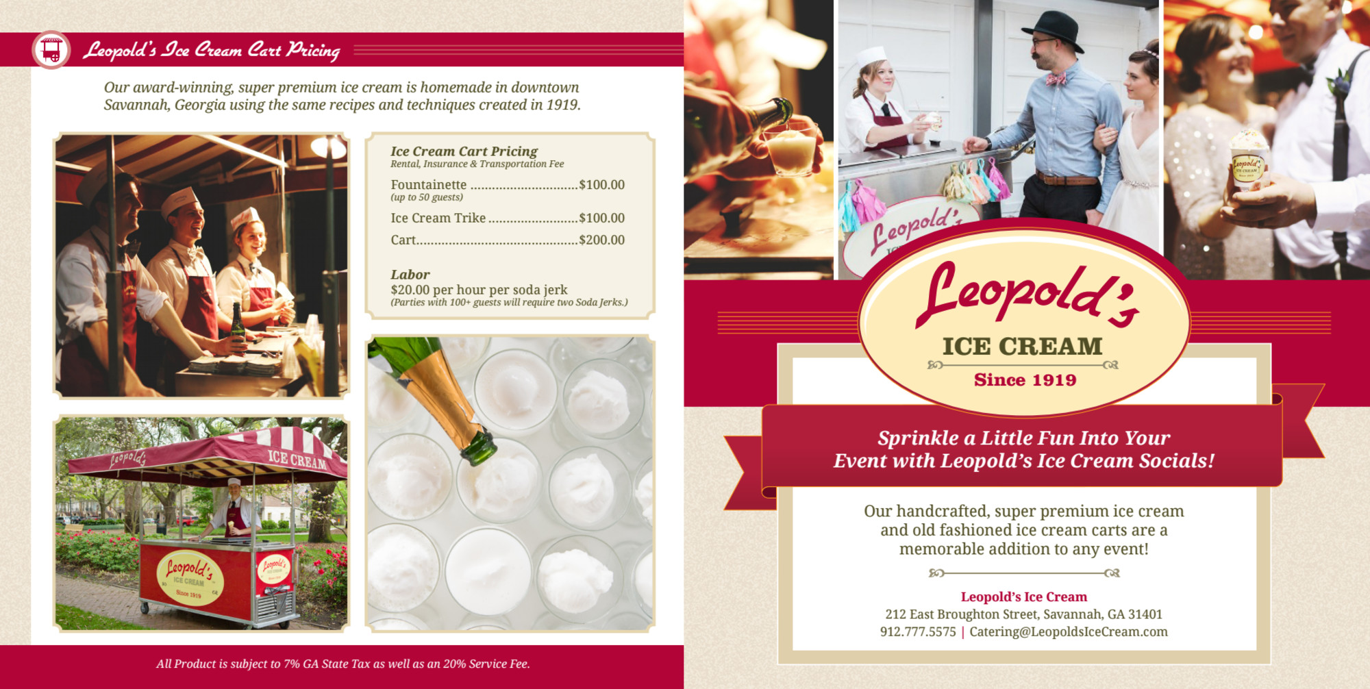 Ice Cream Socials with Leopold's Ice Cream