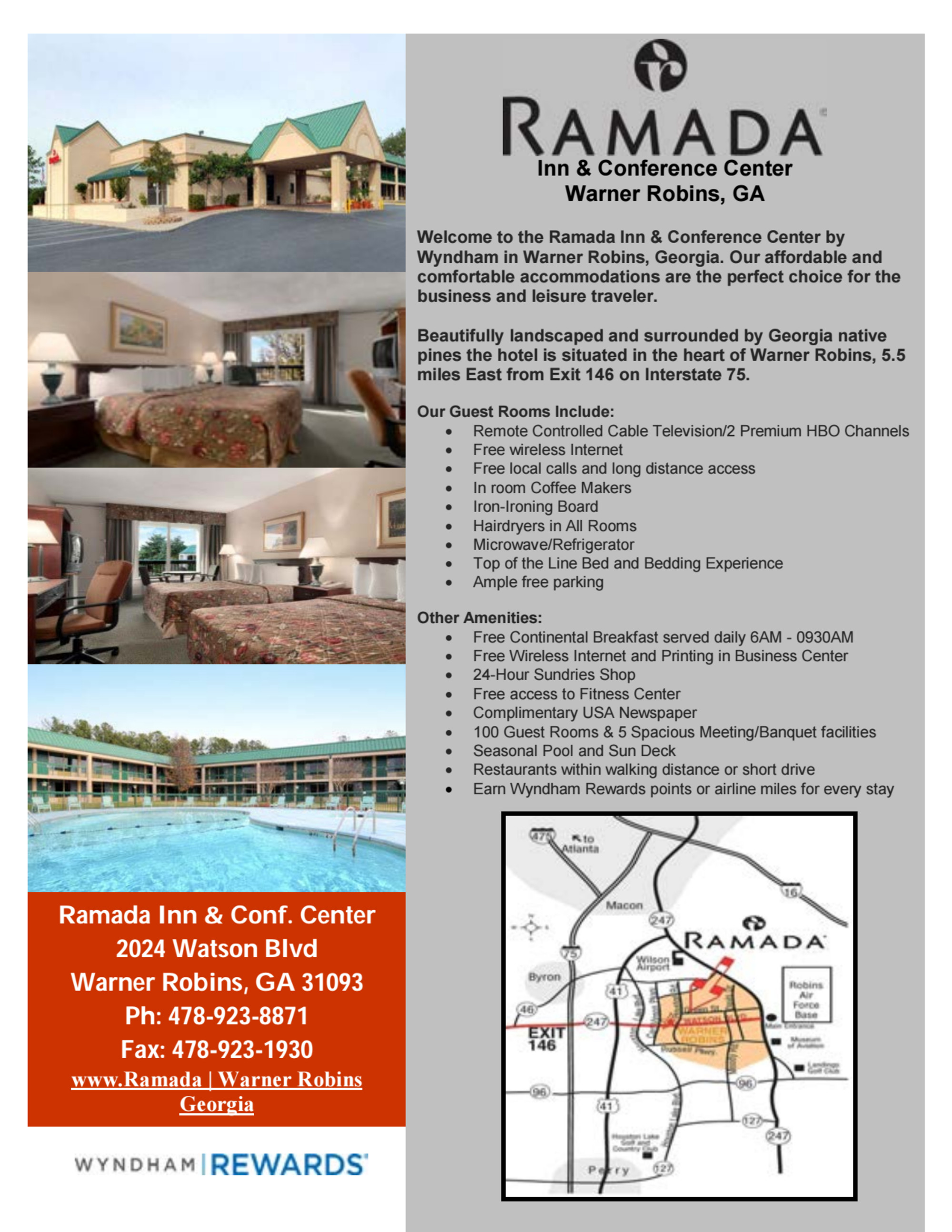 Ramada Hotel & Suites Warner Robins
