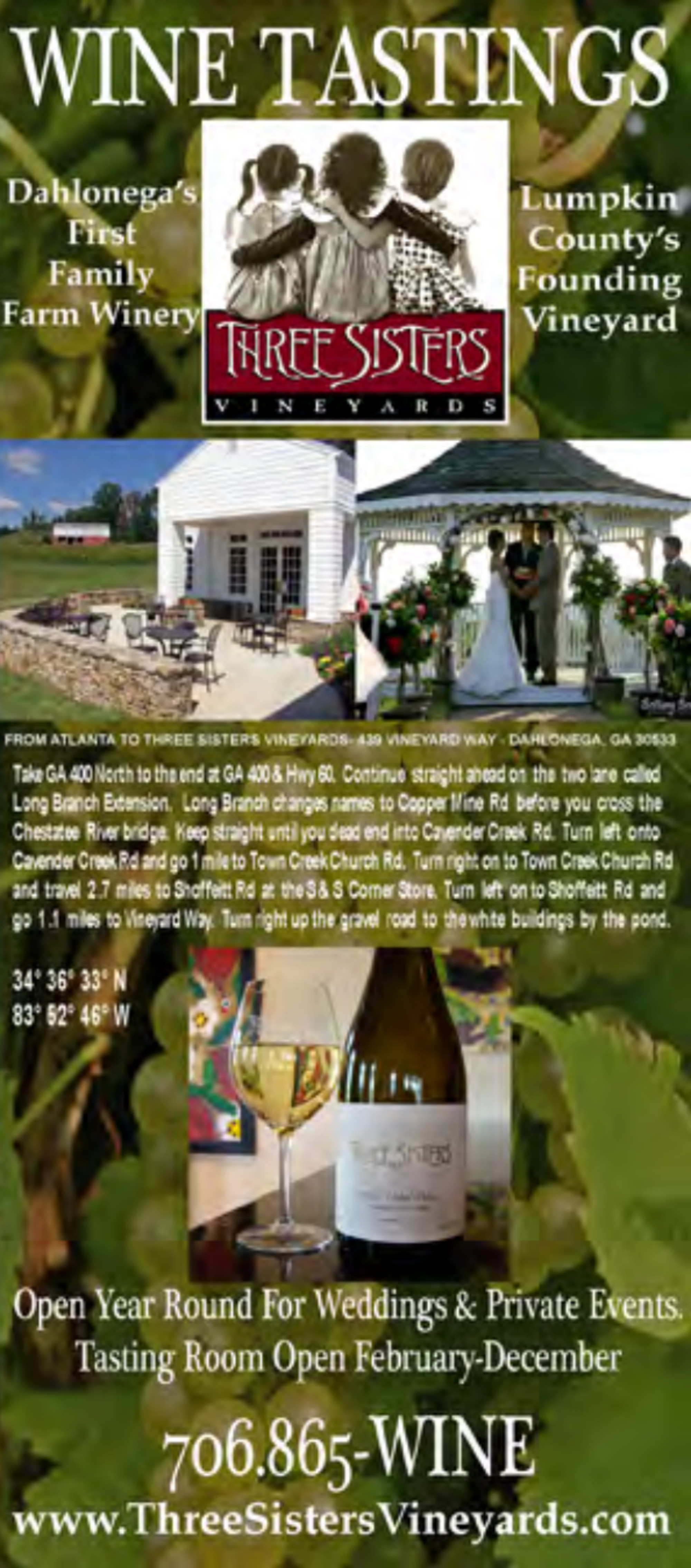 Three Sisters Vineyards & Winery