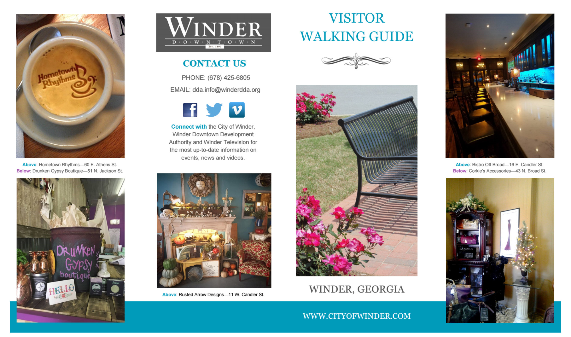 Winder: Visitor Walking Guide