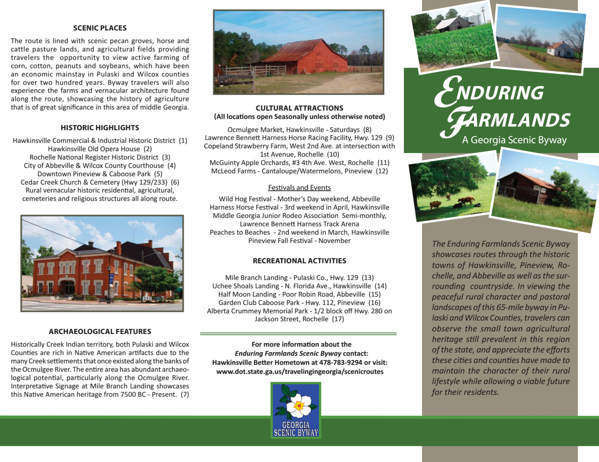 Enduring Farmlands A Georgia Scenic Byway